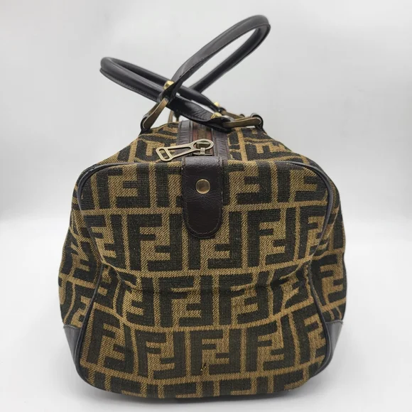 FENDI Zucca FF Canvas Boston 35 Bag..authentic.. - Picture 4 of 15